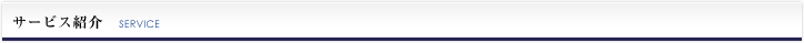 サービス紹介